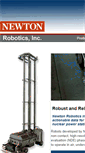 Mobile Screenshot of newtonrobotics.com